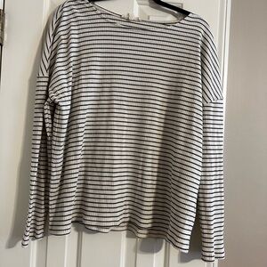 Striped Long Sleeve Top